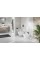 Смеситель для раковины высокий черный Grohe Cubeo 1017292430