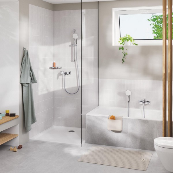 Смеситель для ванны квадратный Grohe Cubeo 1018130000