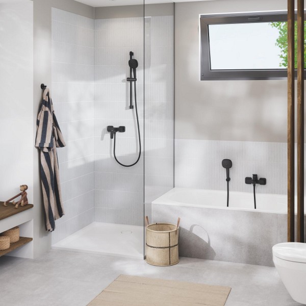 Смеситель для душа черный Grohe Cubeo 1018242430 Смеситель для душа черный Grohe Cubeo 1018242430