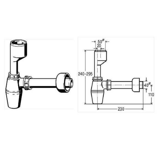 Сифон для пісуару VIEGA 112271