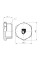 Заглушка SD Forte 1" ЗР SF35325