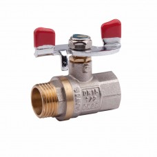 Кран кульовий Valve 3/4" ВЗ для води (метелик) SV607W20