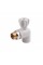 Кран кульовий радіаторний PPR Alfa Plast 20х1/2" кутовий