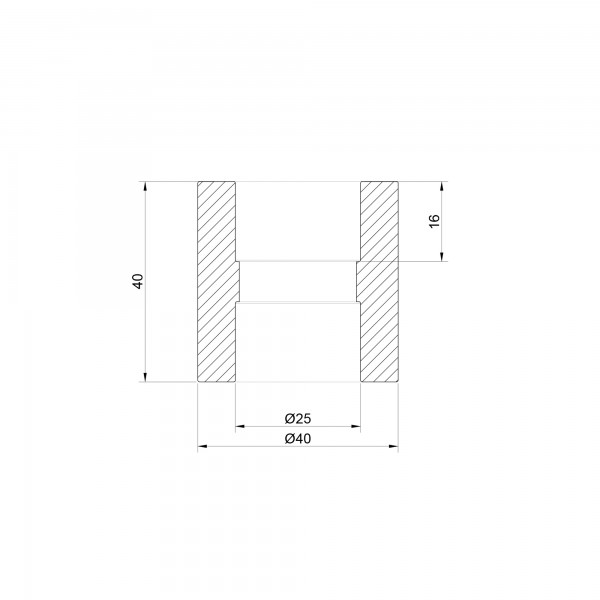 Муфта PPR Alfa Plast 25