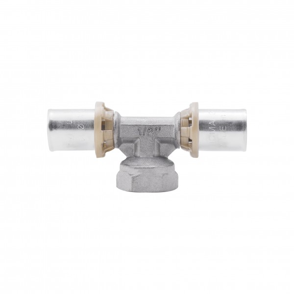 Трійник прес Icma 16х1/2"х16 ВР №408