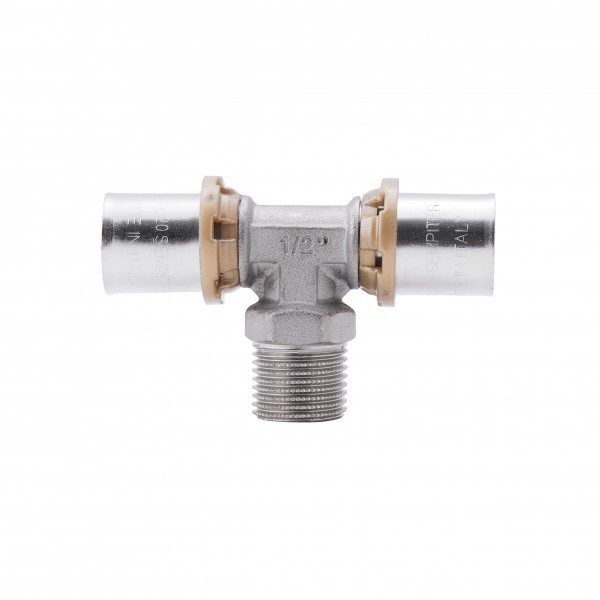 Трійник прес Icma 20х1/2"х20 ЗР №407