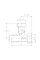 Кран приладовий кульовий SD Forte 1/2"х3/4"х1/2" SF186W152015
