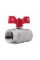 Кран кульовий SD Forte 1" ВР для води (метелик) SF602W25