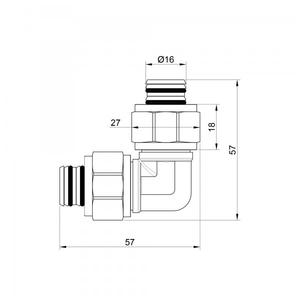 Уголок обжимной Icma 20 №543 Уголок обжимной Icma 20 №543