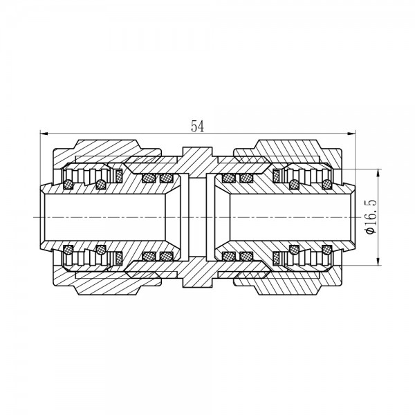 Муфта обтискна SD Forte 16 SF170W1616