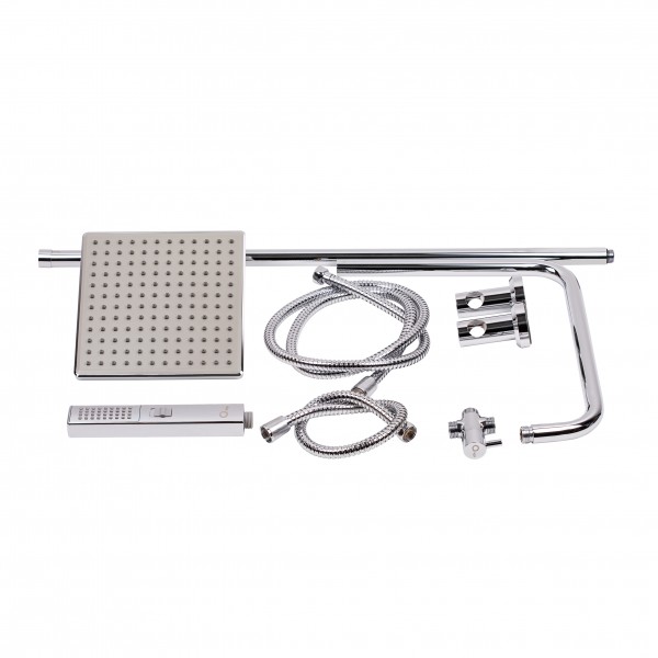 Душова стійка на 2 виходи 100 см Qtap QT1001CRM