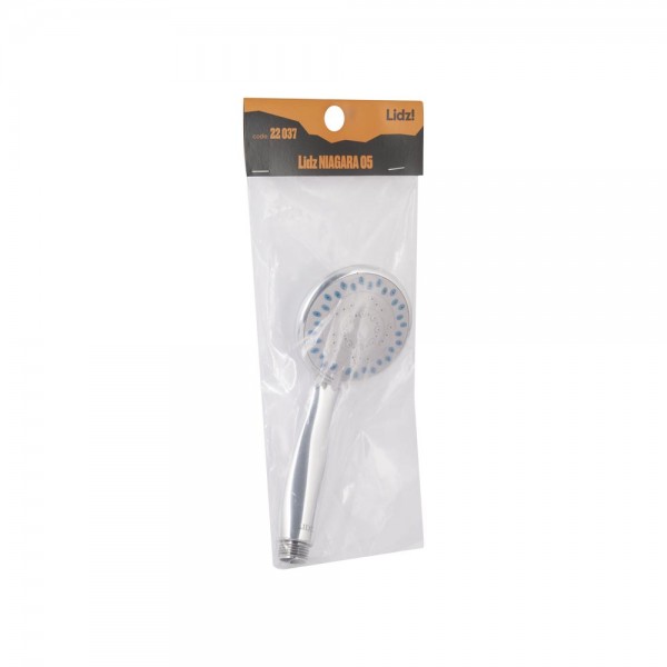 Лійка для ручного душу Лейки Lidz Niagara 05 80 мм округла LDNIA05CRM22037 Chrome