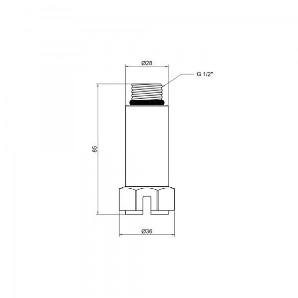 Заглушка "пробка" PPR Thermo Alliance 1/2" ЗР
