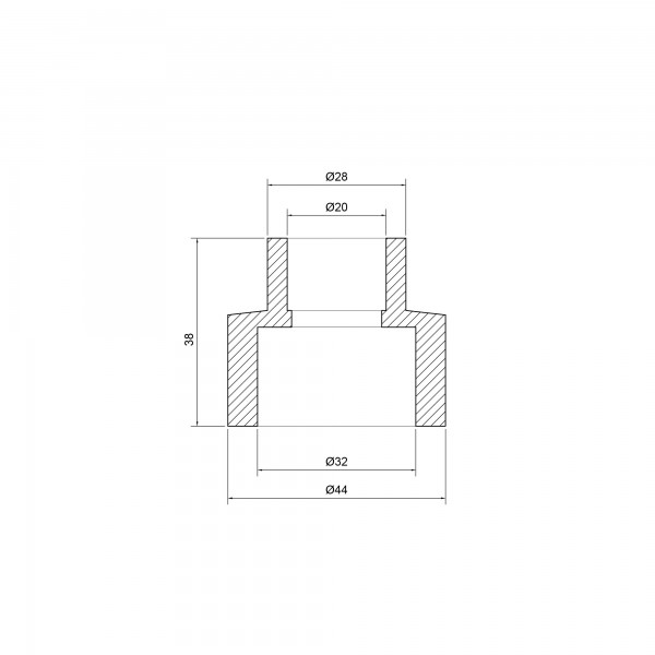 Муфта PPR Thermo Alliance 32х20
