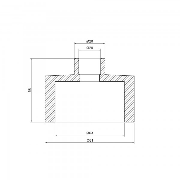 Муфта PPR Thermo Alliance 63х20