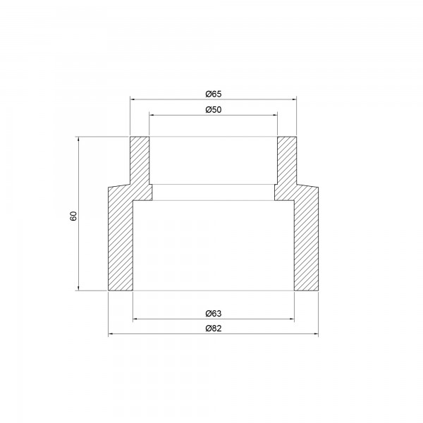 Муфта PPR Thermo Alliance 63х50