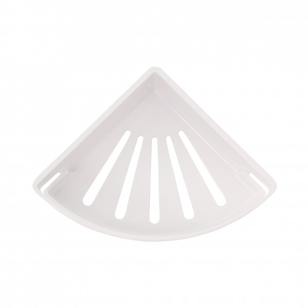 Полиця кутова Qtap Police пластикова QTPL01 White