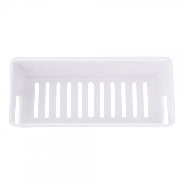 Полка универсальная Qtap Police пластиковая QTPL02 White