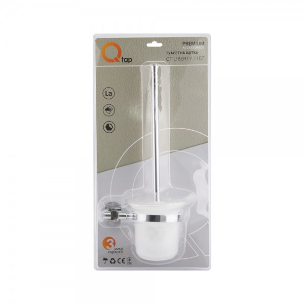 Ёршик подвесной Qtap Liberty QTLIBCRM1157 Chrome