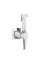 Набор для гігієнічного душу Qtap Inspai-Varius прямокутний QTINSVARCRMV00440201 Chrome