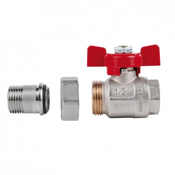 Кран шаровой "Американка" Icma 1/2" прямой №347