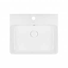 Раковина Qtap Nando 500х420х130 White з донним клапаном QT1211K404AW