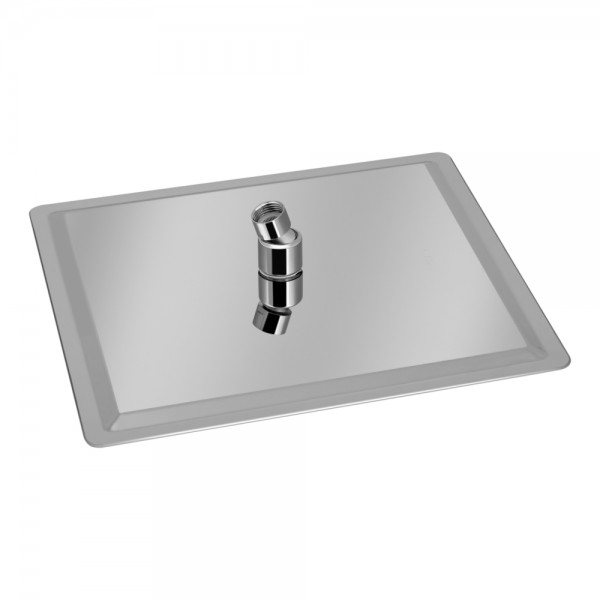 Лійка для верхнього душу квадратна 250 мм Lidz Niagara 225 LDNIA225CRM32452 Chrome