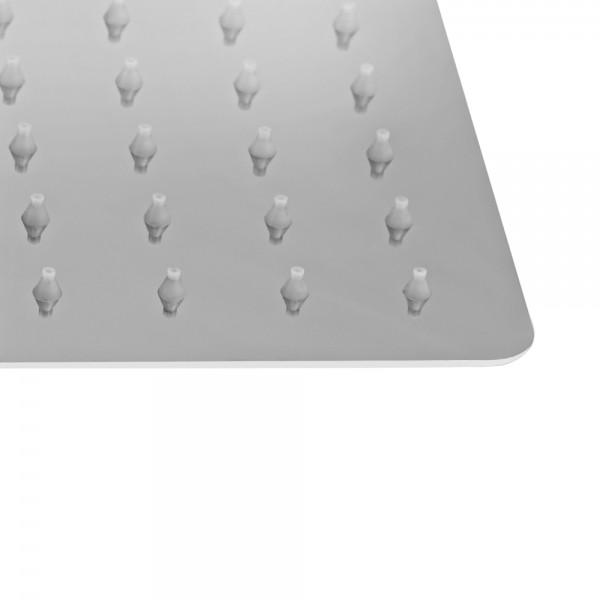 Лійка для верхнього душу квадратна 250 мм Lidz Niagara 225 LDNIA225CRM32452 Chrome