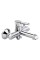 Смеситель для ванны Qtap Grand (c душевым гарнитуром) QTGRACRM006 Chrome