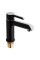Смеситель для раковины Qtap Grand QTGRABCR001F Black Matt Смеситель для раковины Qtap Grand QTGRABCR001F Black Matt