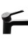 Смеситель для раковины Qtap Grand QTGRABCR001F Black Matt Смеситель для раковины Qtap Grand QTGRABCR001F Black Matt