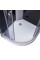 Душевой бокс Lidz Tani SB90x90.SAT.LOW.GR, стекло тонированное 4 мм