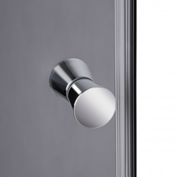 Душевой бокс Lidz Tani SB90x90.SAT.LOW.GR, стекло тонированное 4 мм