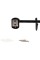 Держатель для полотенца Qtap Liberty 3 крючка 365 мм QTLIBBLM1154-3 Black