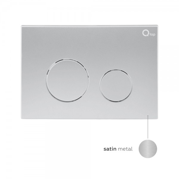 Набор инсталляция 4 в 1 Qtap Nest ST с круглой панелью смыва QT0133M425M11111SAT