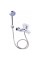 Смеситель для ванны Lidz 41 86 006-1 (c душевым гарнитуром) (k40) LD41860061CRM35121 Chrome
