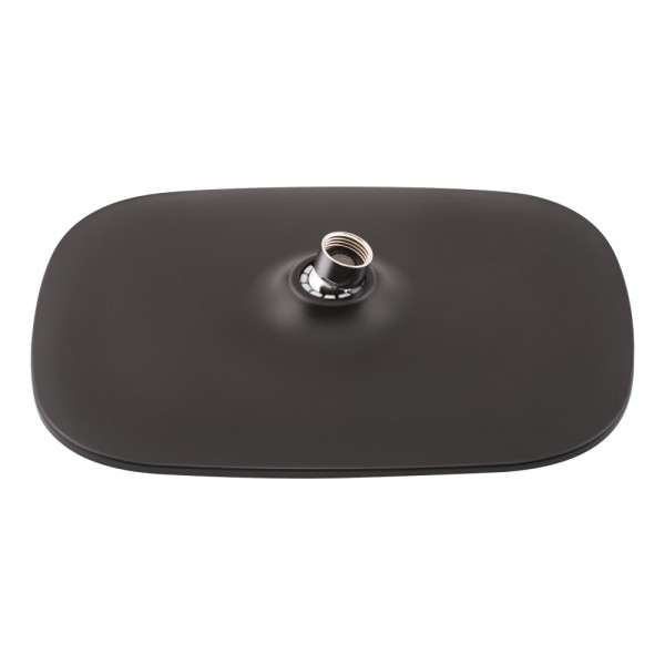 Душевая система универсальная Lidz Kubis 1030 на три потребителя (с изливом) (k35) LDKUB1030BLA35724 Black