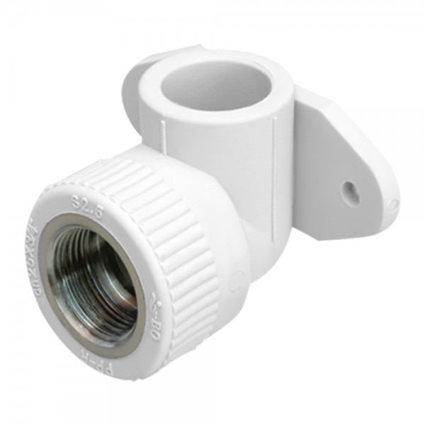 Уголок настенный PPR Blue Ocean "Белый" 20х1/2", 90° ВР