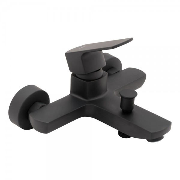 Смеситель для ванны Qtap Lipno QTNH3023101DCB Black Matt Смеситель для ванны Qtap Lipno QTNH3023101DCB Black Matt
