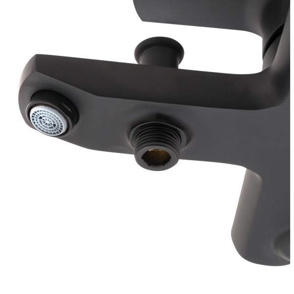 Смеситель для ванны Qtap Lipno QTNH3023101DCB Black Matt Смеситель для ванны Qtap Lipno QTNH3023101DCB Black Matt