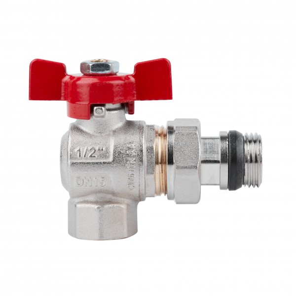Кран шаровой Icma FAR. ROSSA 1/2" угловой №362