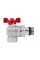 Кран кульовий Icma FAR. ROSSA 3/4" кутовий №362