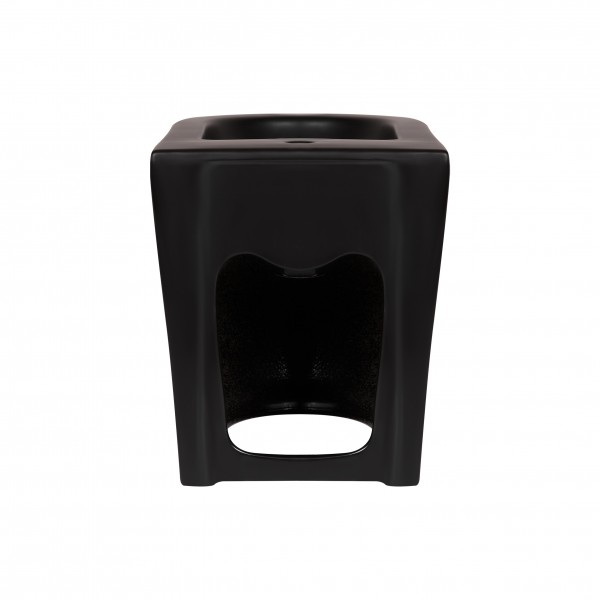 Биде напольное Qtap Scorpio 530x360x395 Matt black QT14441003CMB