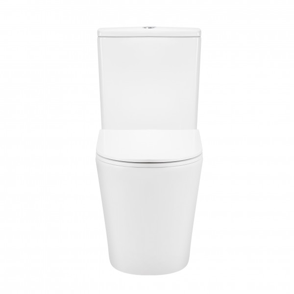 Унітаз-компакт Qtap Scorpio безобідковий з сидінням Soft-close QT14222125ARW