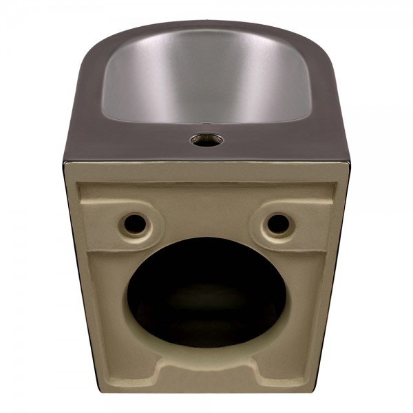 Биде подвесное Qtap Scorpio 515x360x345 Matt black QT1455053FMB