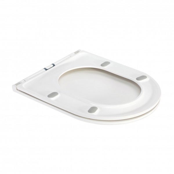 Унітаз-компакт Qtap Robin безобідковий з сидінням Soft-close QT13222141ARW