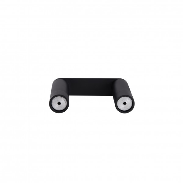 Склянка з тримачем Qtap Scorpio настінна QTSTK6102103B Black (Sklenka)