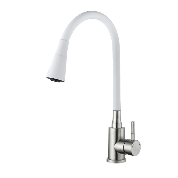Змішувач для кухні з гнучким виливом Lidz Aria 015F31 LDARI015F31WNK36981 WNK