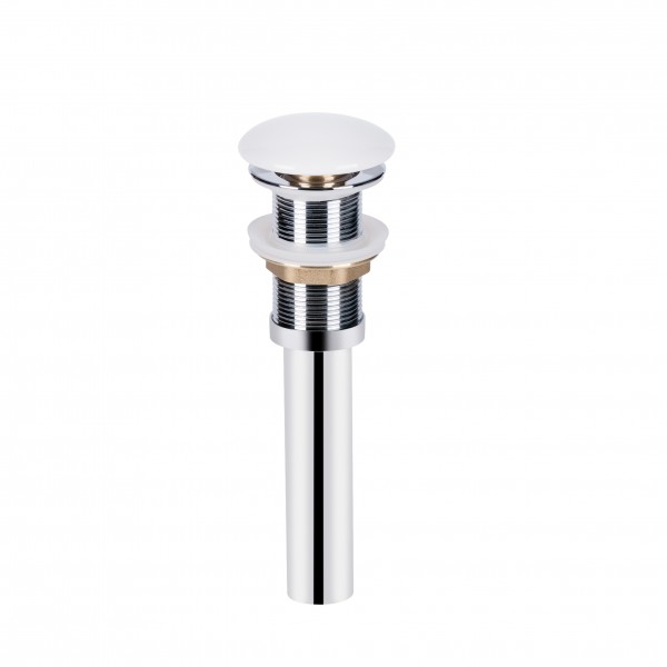 Донний клапан для раковини Qtap PU02 70х70х227.5 White