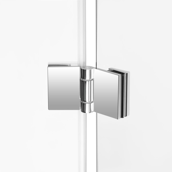 Душевая кабина Qtap Capricorn CRM10128RC6 120x80 см, стекло Clear 6 мм, покрытие CalcLess без поддона